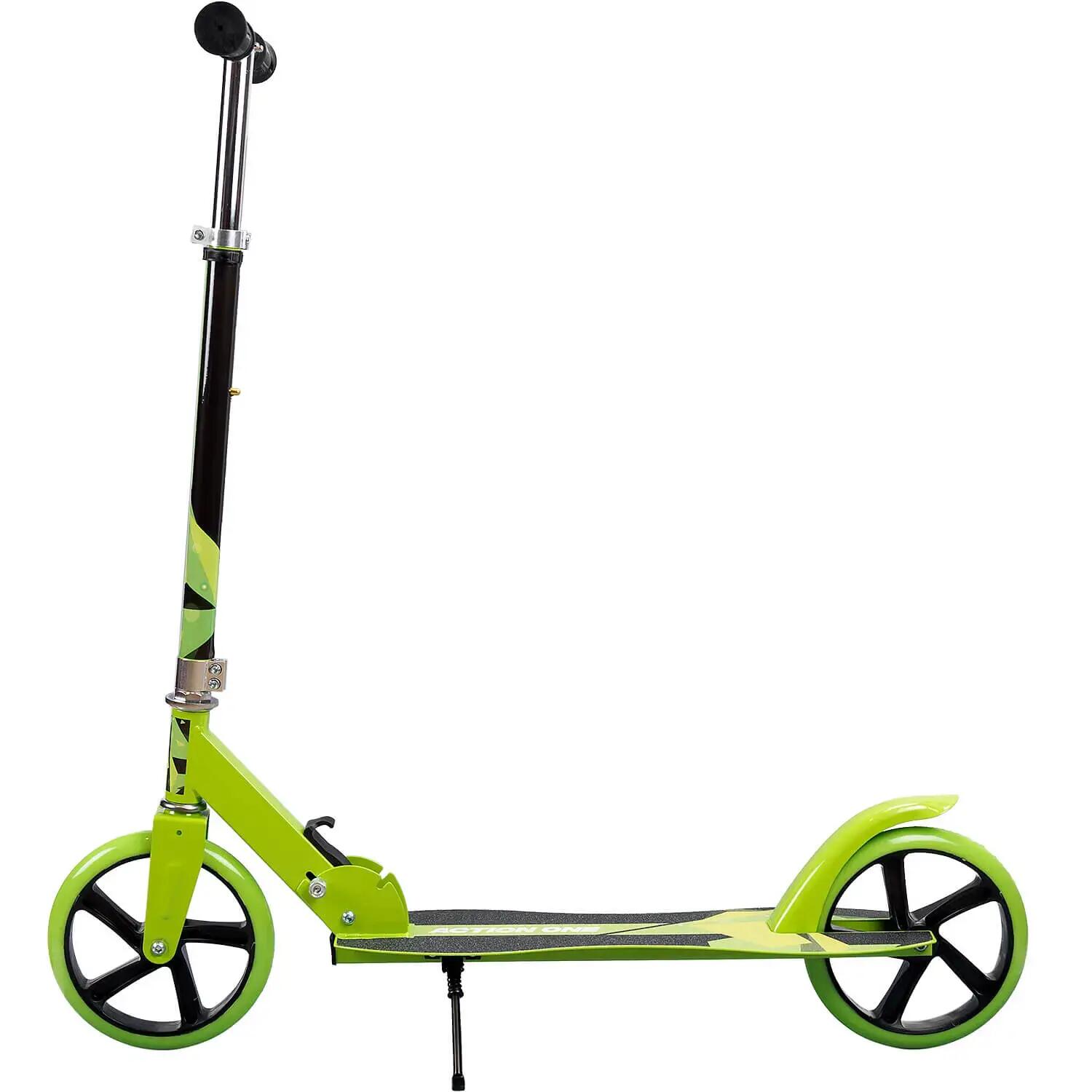 Nitro Green összecsukható roller kitámasztóval, 200 mm-es kerekek, zöld 3/7