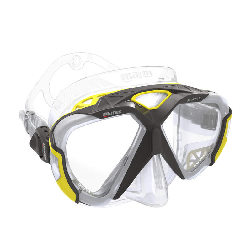 Genderless Maske zum Tauchen weich X-Wire 5/5
