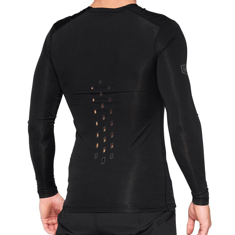 R-Core Concept Compression - Langarm Kompressions-Trikot - Schwarz