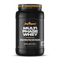 BigMan - MultiPhase Whey 910 g - Proteina Multifuente -  Sabor: Cookies