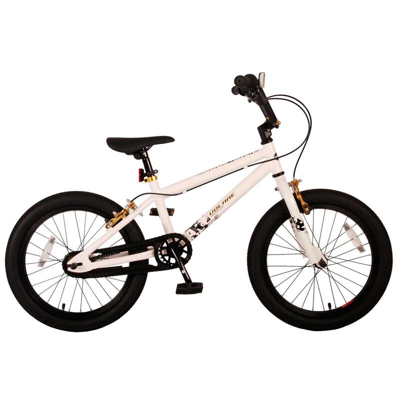 VOLARE BICYCLES Bicicletta per bambini Cool Rider 18 pollici, bianco