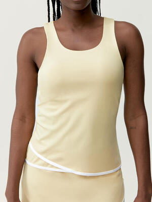 Smash Born Living Yoga ärmelloses Sport-T-Shirt für Damen