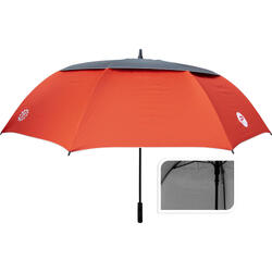 PURE2IMPROVE Parapluie De Golf Pure2Improve  Tempête Protection UV Rouge