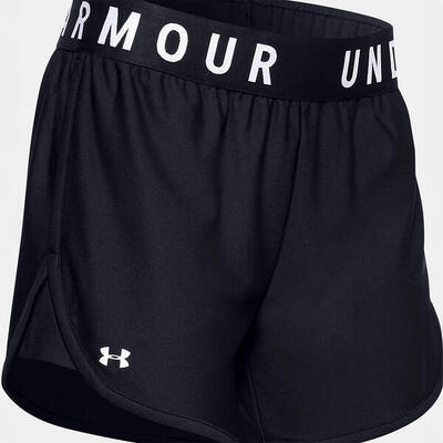 Korte ua play up zwart under armour vrouw
