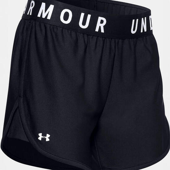 Pantaloncini Ua Play Up Nero Under Armour Donna