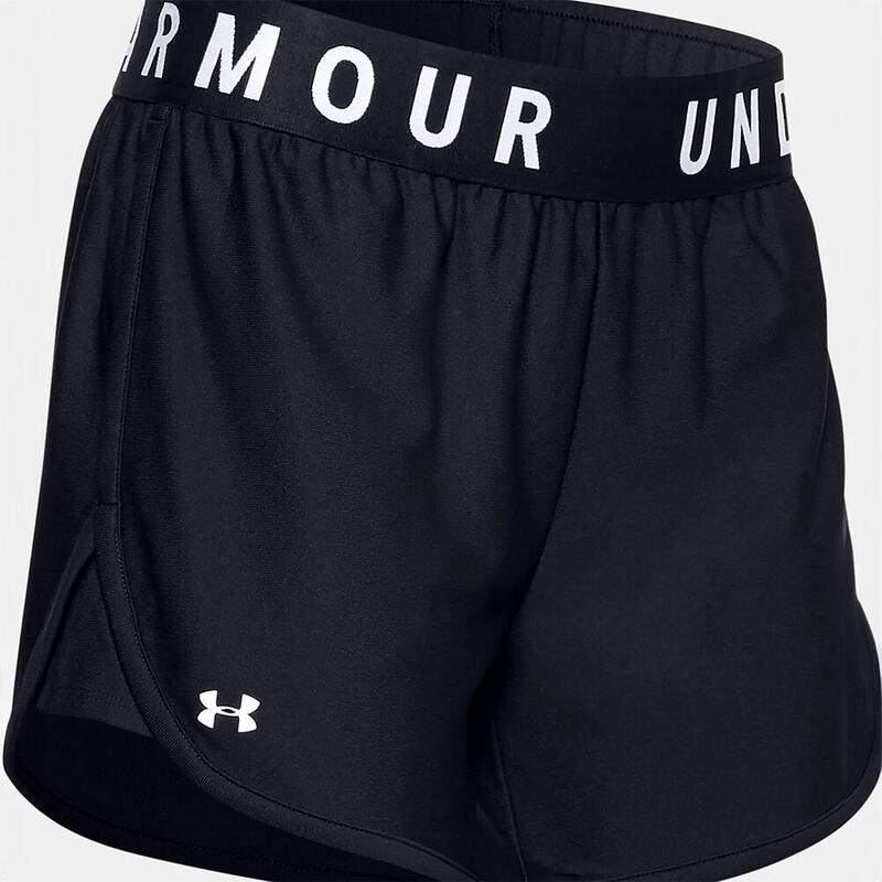 Short Ua Play Up Noir Under Armour Femme