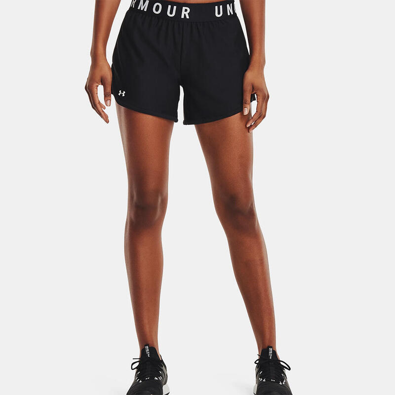 Short Ua Play Up Noir Under Armour Femme