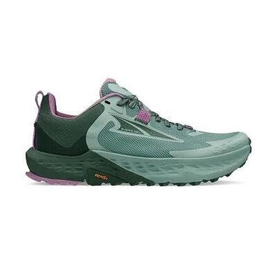 Sportschoenen trail running dames timp 5 vrouw donkergroen