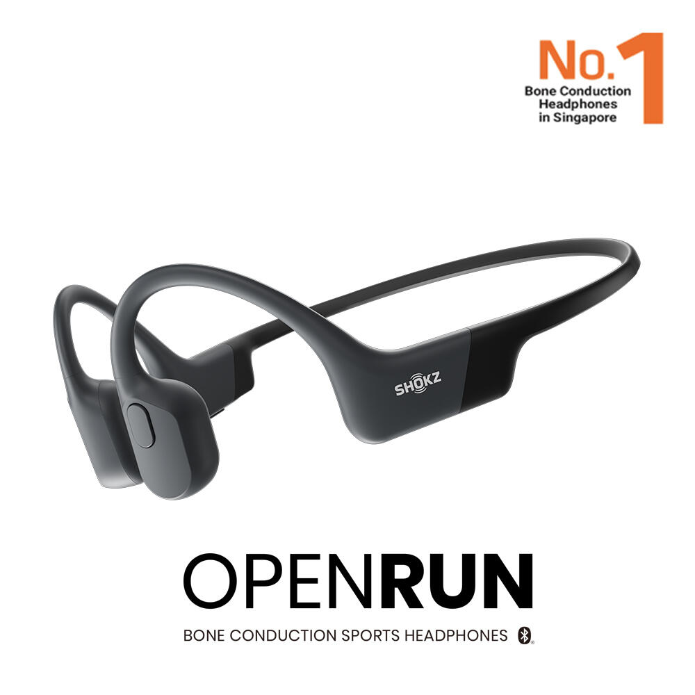 Running Earphone OpenRun Black Bone Conduction Headphone