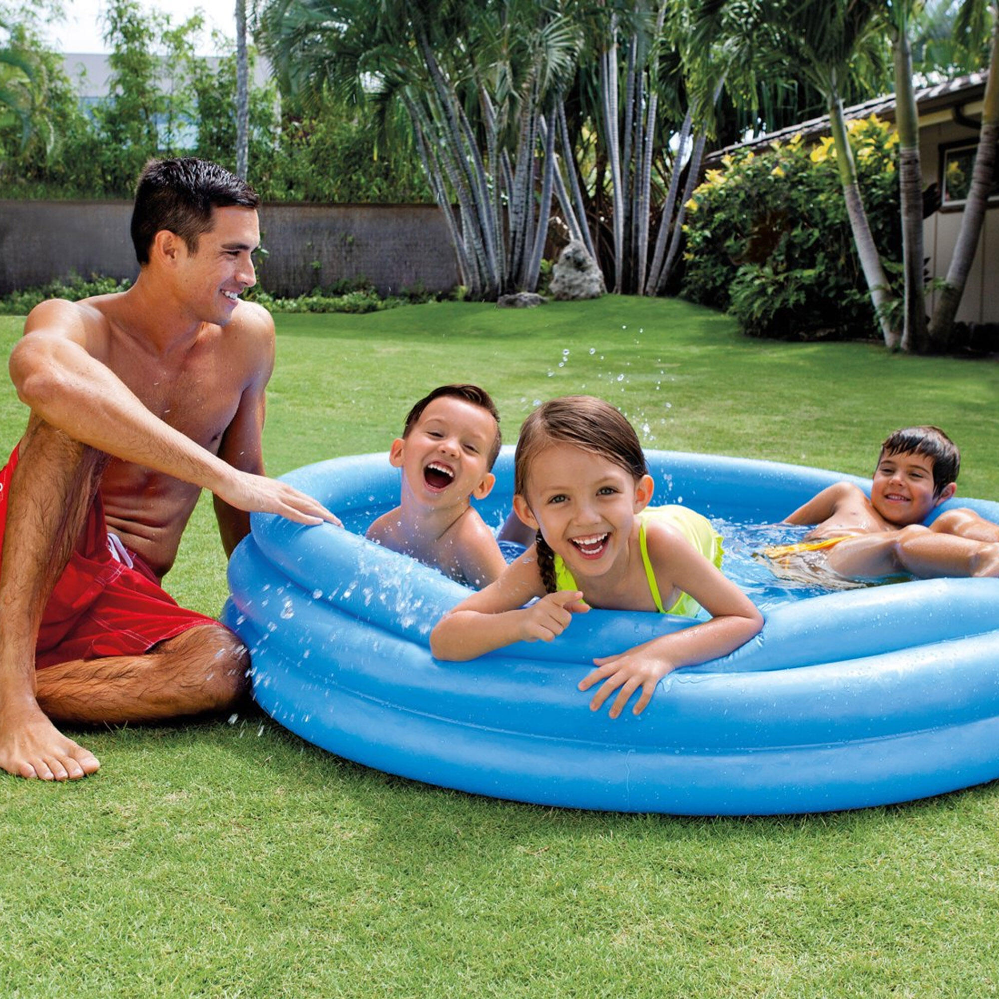 Piscina hinchable Intex azul 147 x 33 cm 3/3