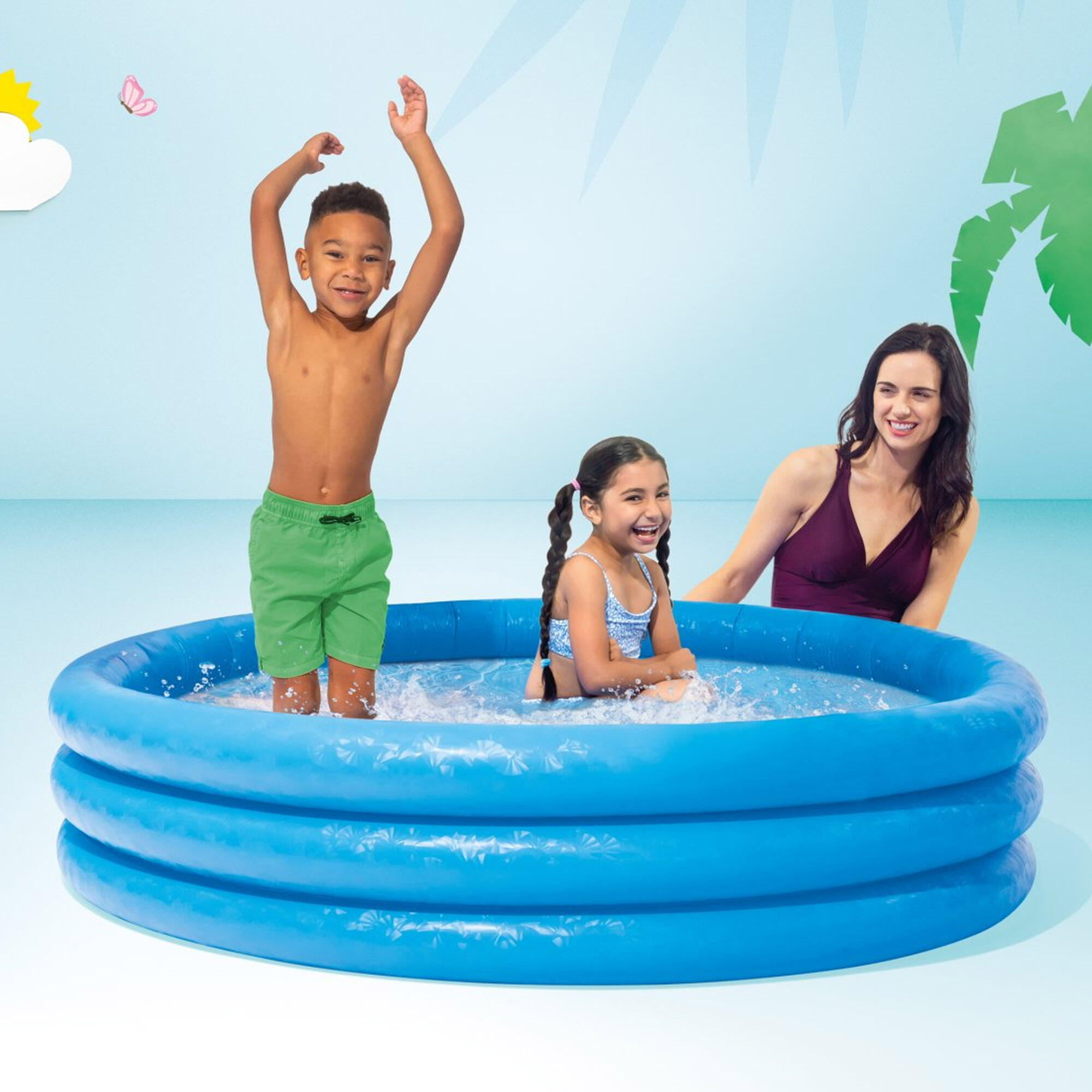 Piscina hinchable Intex azul 147 x 33 cm 2/3