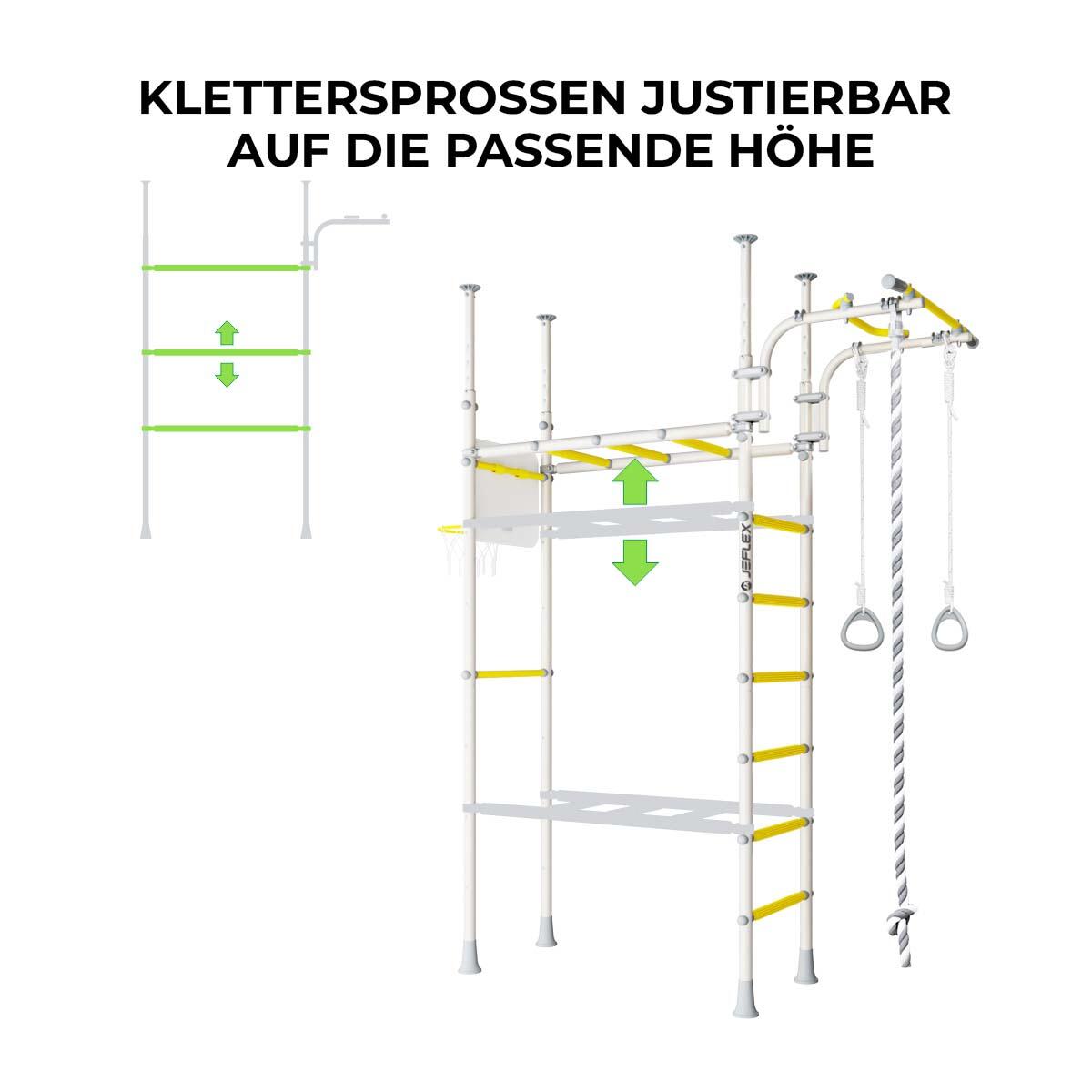 Jeflex Kindersportkomplex ClimbMaxx M3 freistehend 3/7
