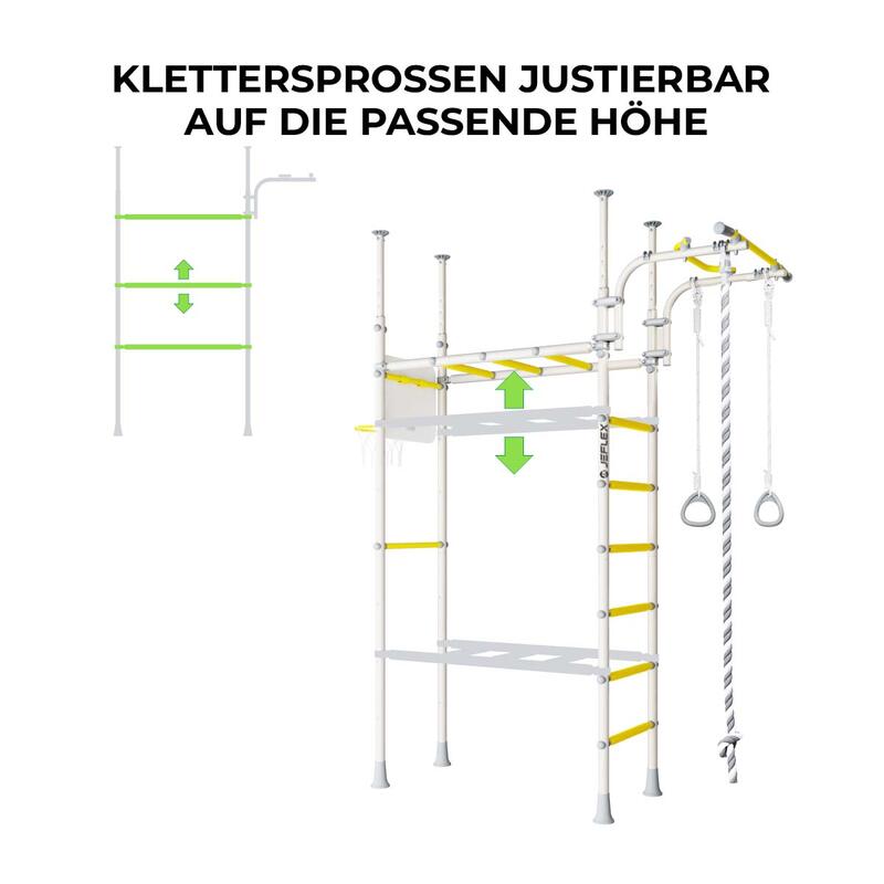 Jeflex Kindersportkomplex ClimbMaxx M3 freistehend