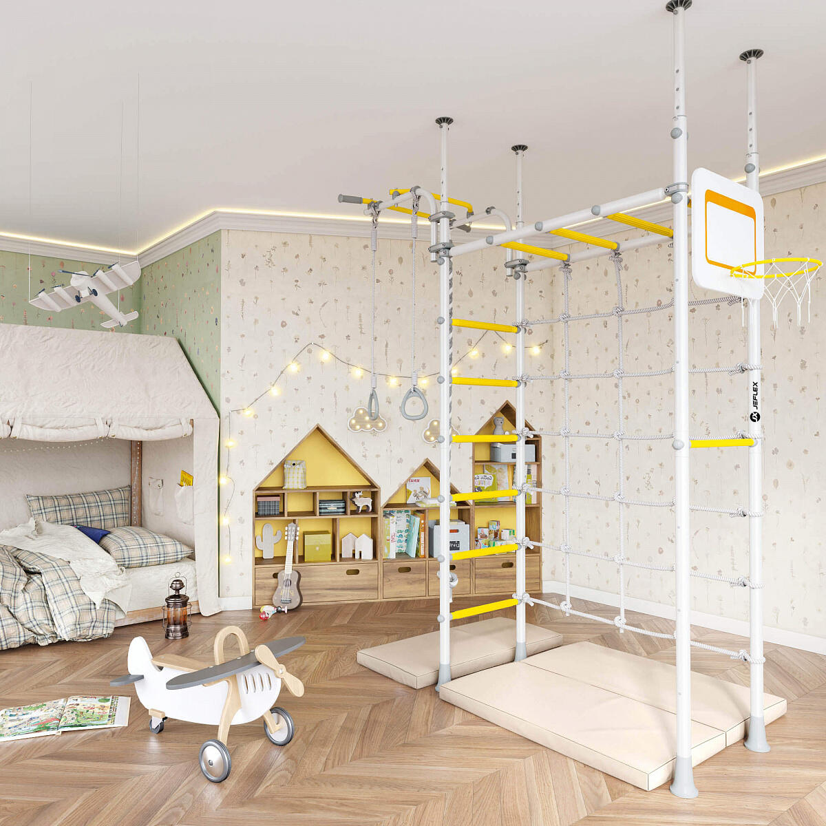 JEFLEX Complejo deportivo infantil Jeflex ClimbMaxx M3 independiente