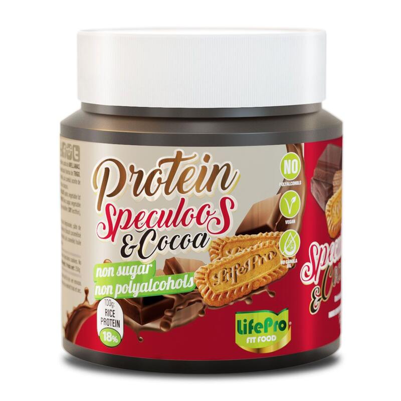 Natillas energéticas Life Pro Healthy Protein Cream Speculoos & Cocoa 250g
