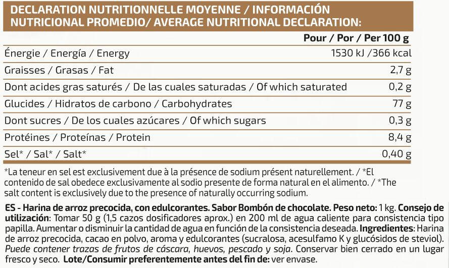 Rice cream - 1 kg Van Houten Bombon da IO.Genix 2/3