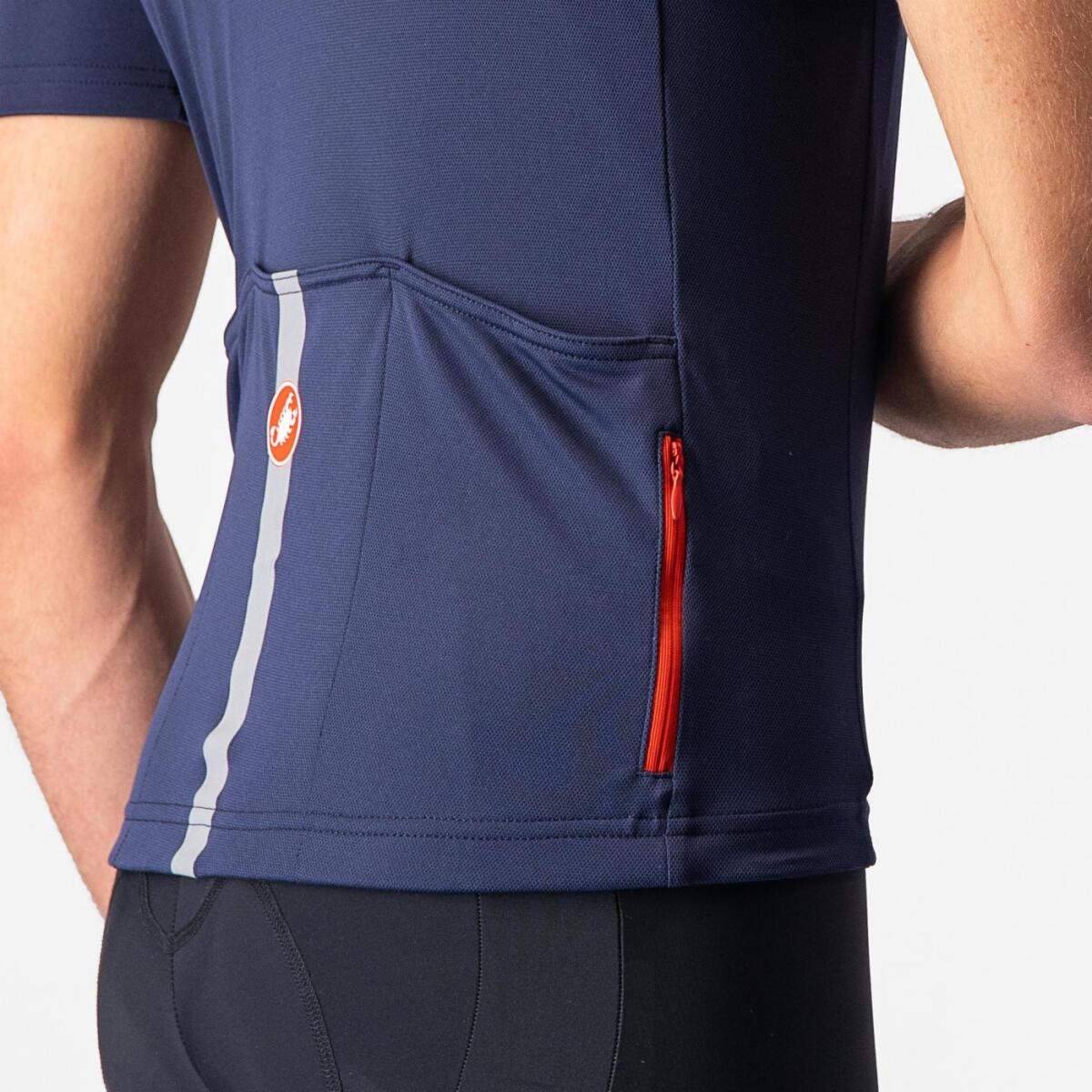 Castelli Classifica Short Sleeve Jersey Dark Blue 4/6