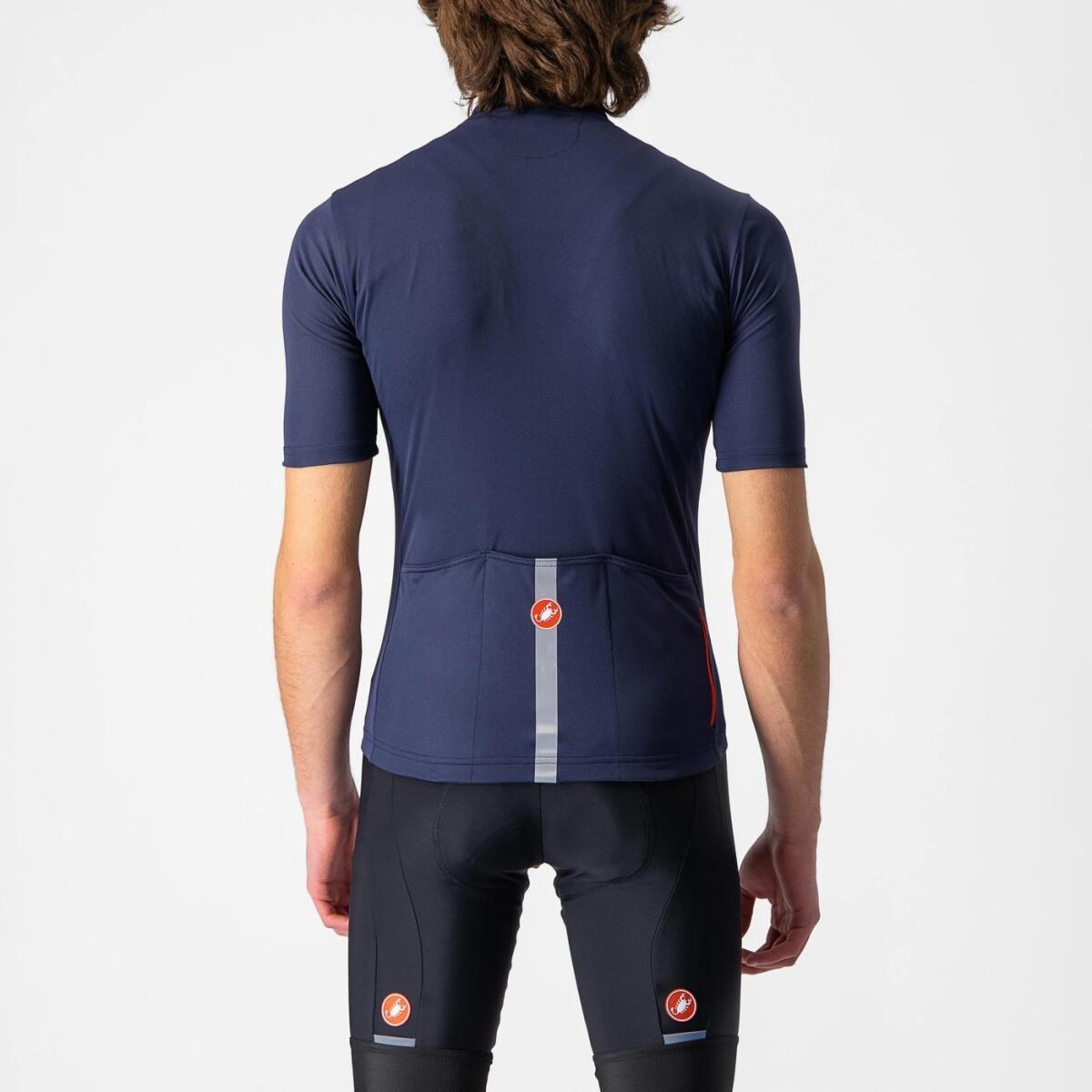 Castelli Classifica Short Sleeve Jersey Dark Blue 2/6