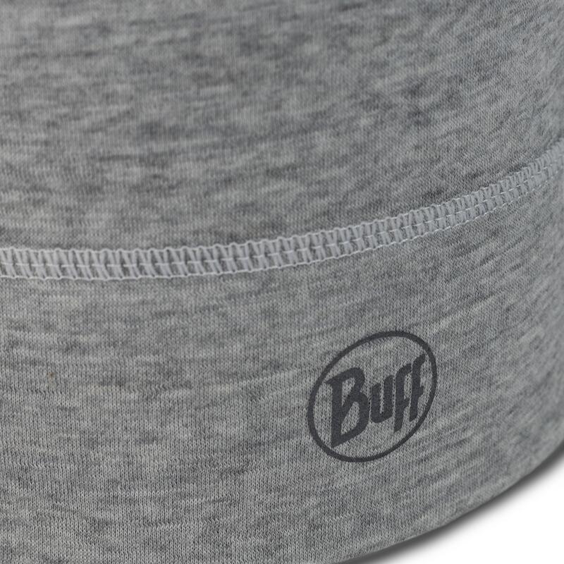 Gorro para unisex Buff Solid light grey en color gris