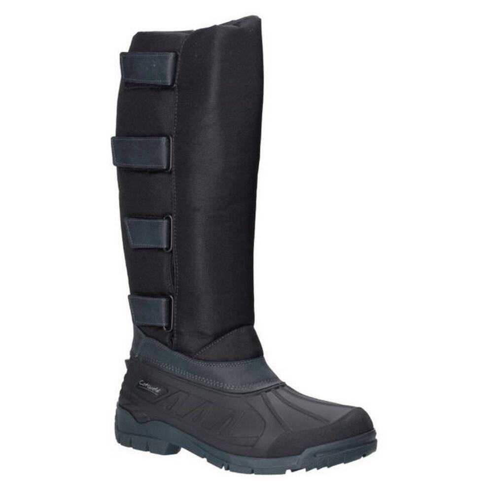 Womens/Ladies Kemble Knee High Wellington Boots (Black) 2/5