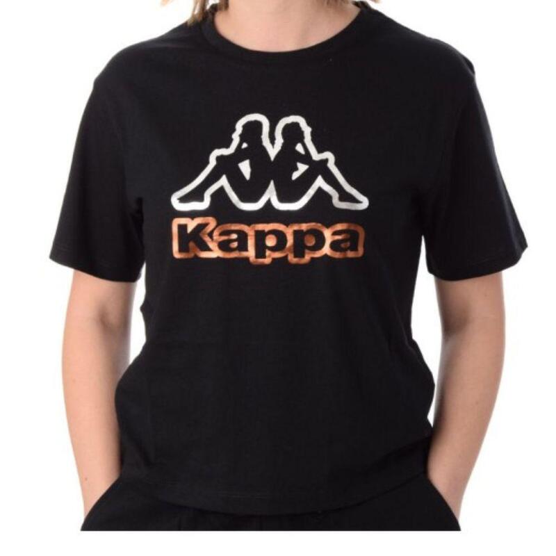 T-shirt em Algodão de Fitness Mulher KAPPA FALELLA. Branco