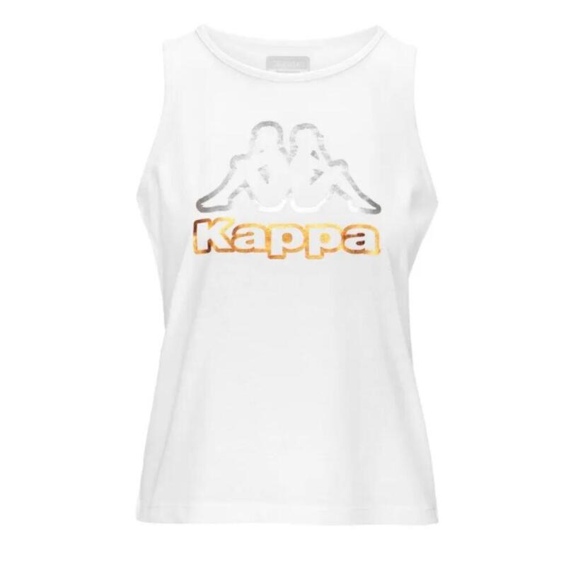 CAMISETA TIRANTES KAPPA LOGO FRIA. White 341N6SW