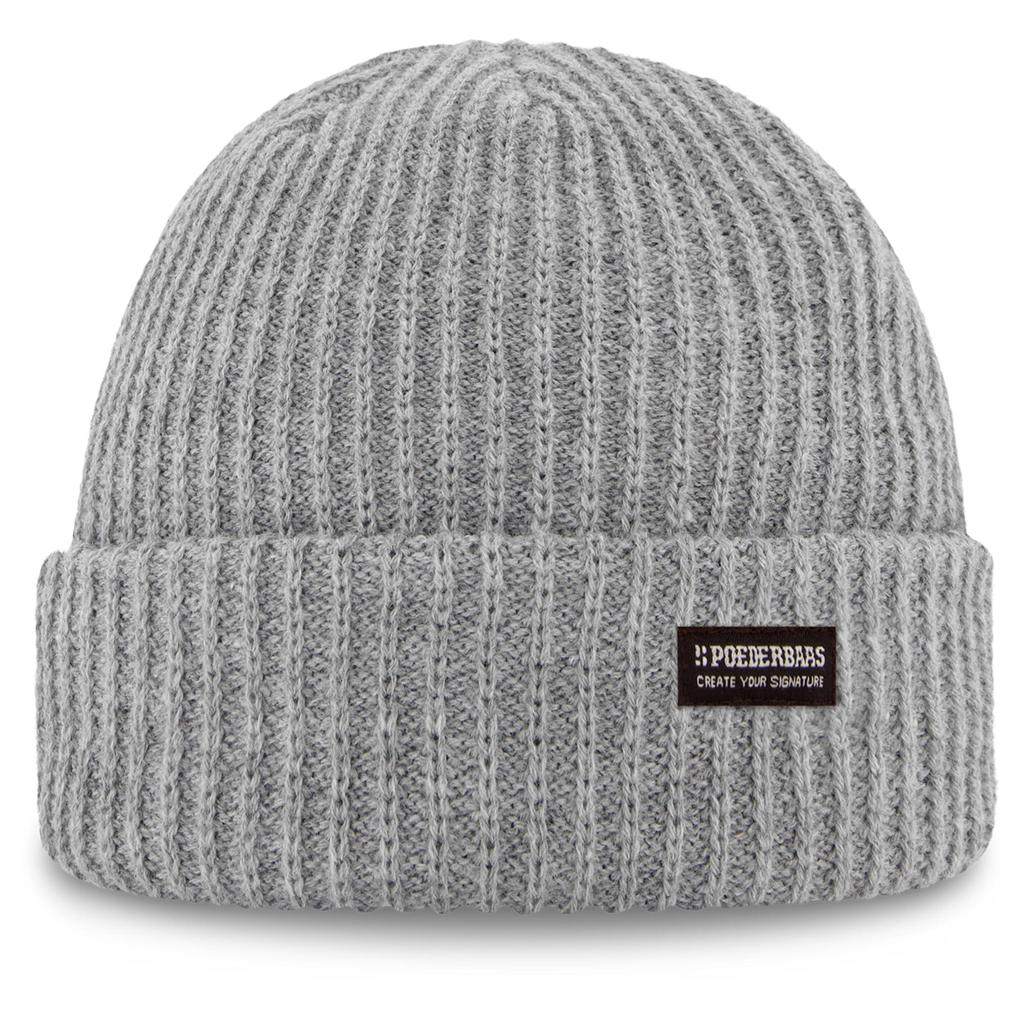 POEDERBAAS Poederbaas Royal Rib Beanie/Muts