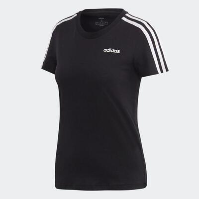 T-shirt donna adidas essentials linear 3-stripes - dp2362