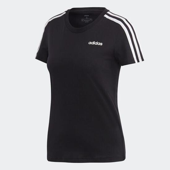 T-shirt donna adidas essentials linear 3-stripes - dp2362