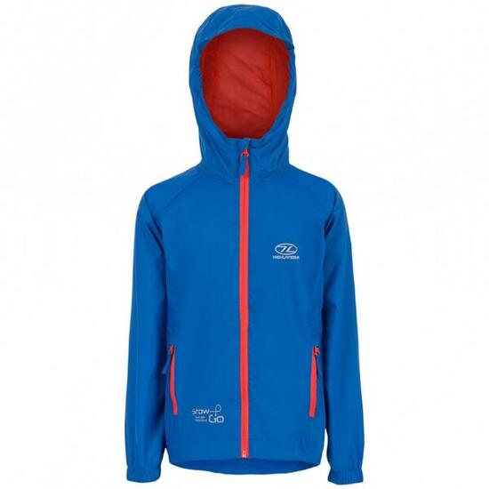 Giacca da trekking ripiegabile per bambini ST&GO - 9/10 anni - Blu