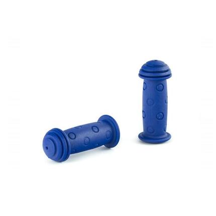Set van 6 blauwe kinderhandvatten voor fietsen