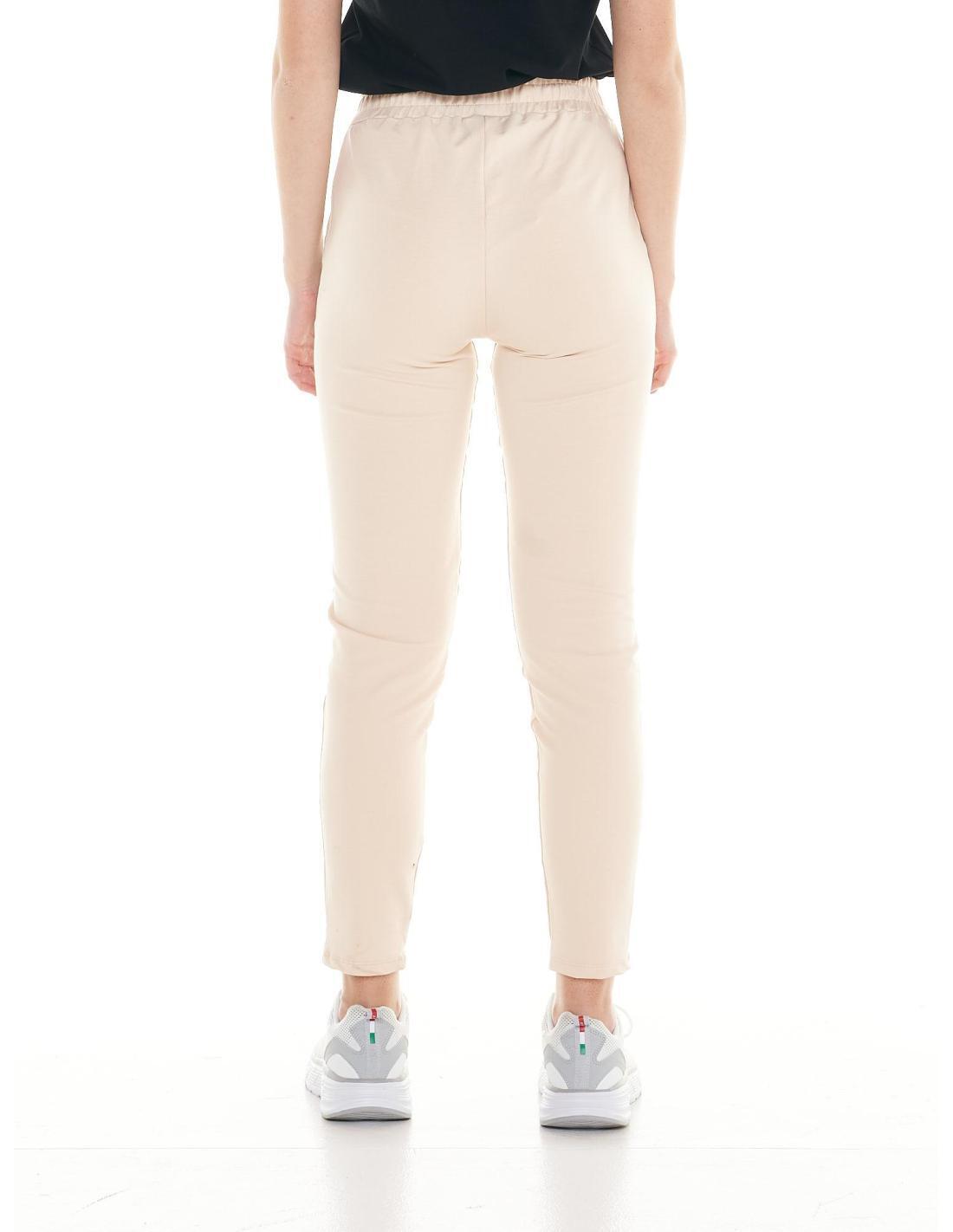 Joggers da donna con costina Basic 4/5