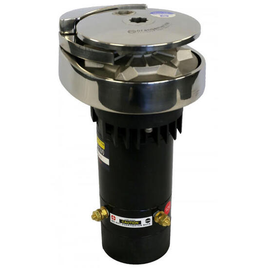 Guindeau électrique 700w 12V - alu - 6mm DIN/ISO vertical sans poupée - ORANGEMA