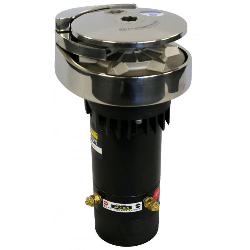 Orangemarine - Guindeau Électrique 700w 12v - Alu - 6mm Din/iso Vertical Sans Poupée - Orangema - Guindeau - Gris - 6mm - Decathlon