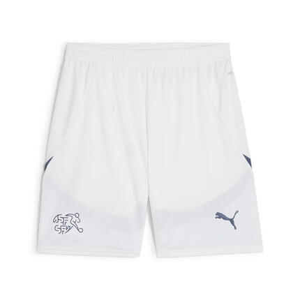 Short de football 2024 Suisse Homme PUMA White Icy Blue