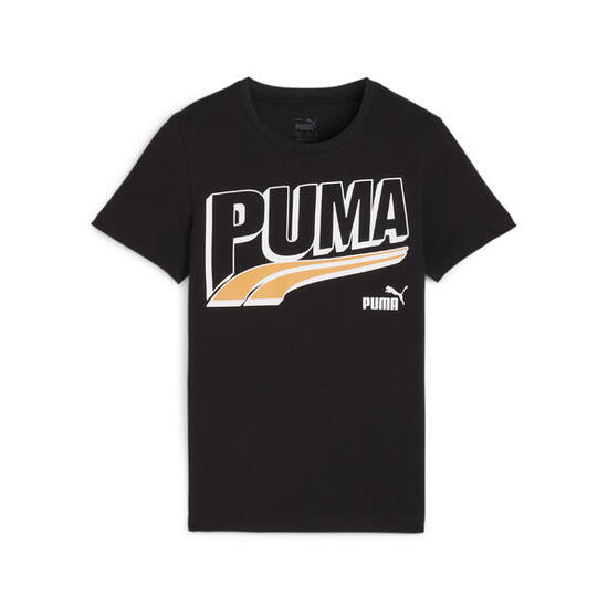 T-shirt grafica ESS+ MID 90s da ragazzo PUMA Black