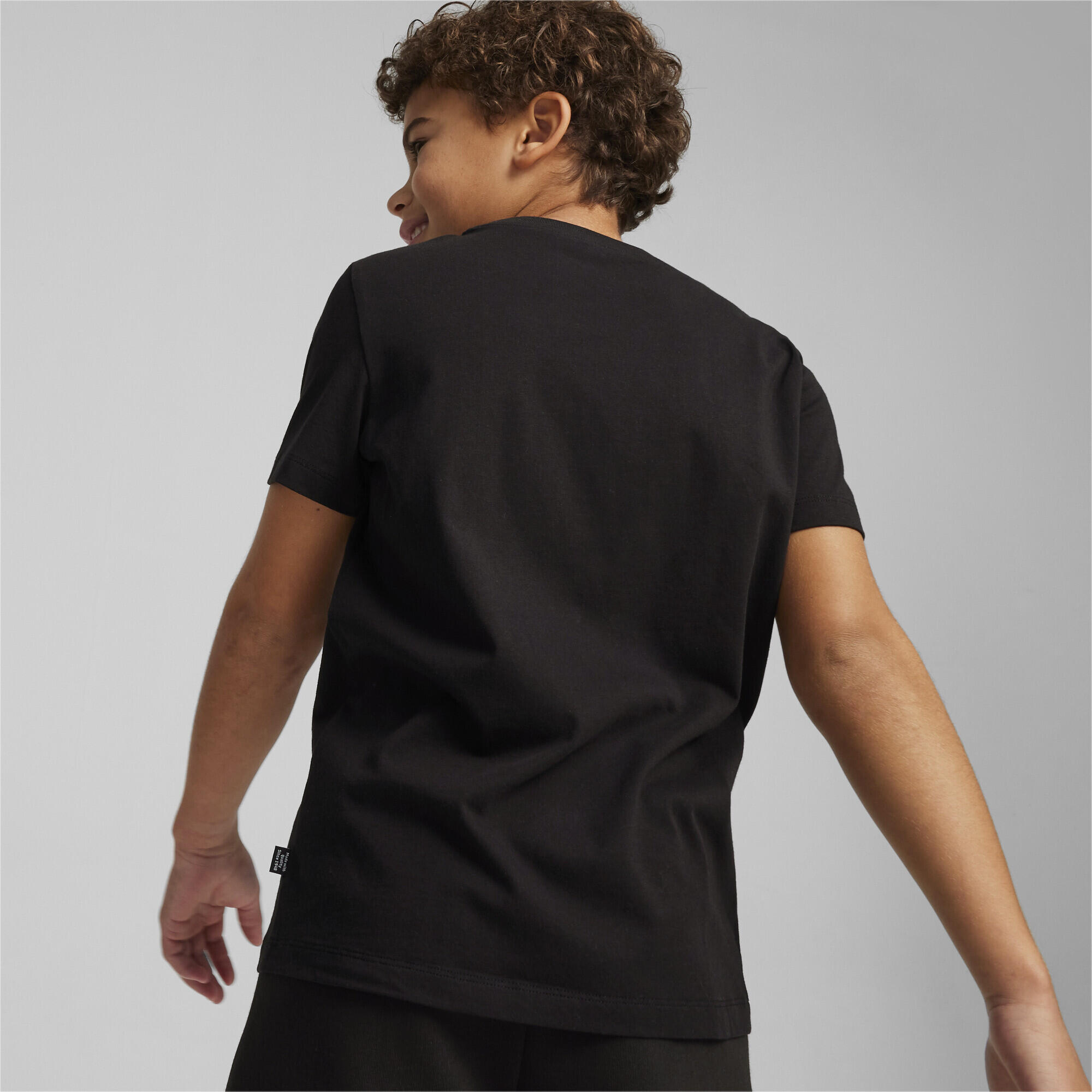T-shirt grafica ESS+ MID 90s da ragazzo PUMA Black 3/5