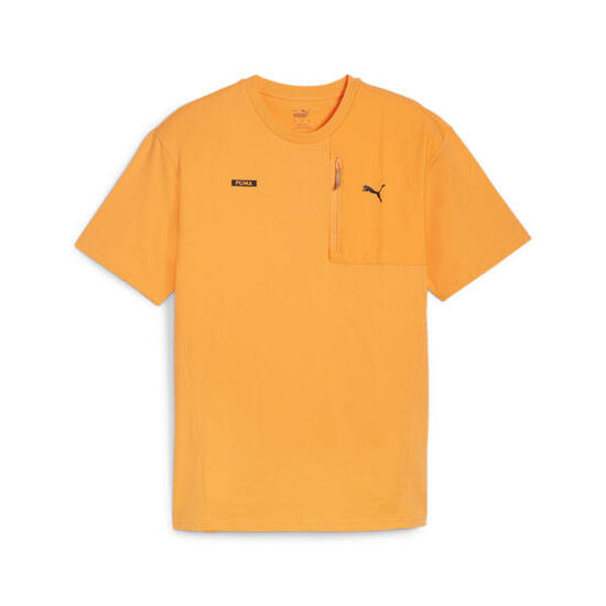 T-shirt DESERT ROAD da uomo PUMA Clementine Orange