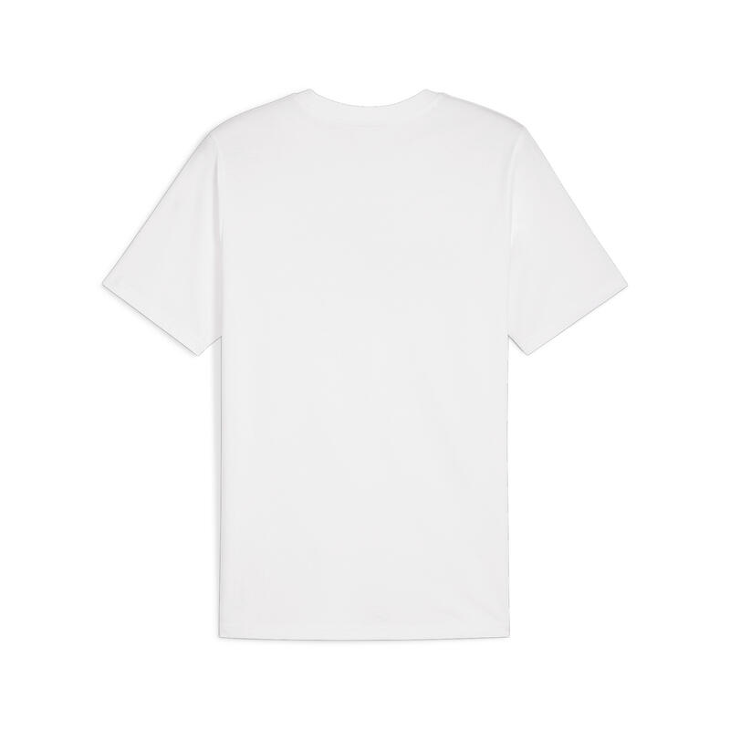 ESS+ LOVE WINS T-shirt voor heren PUMA White