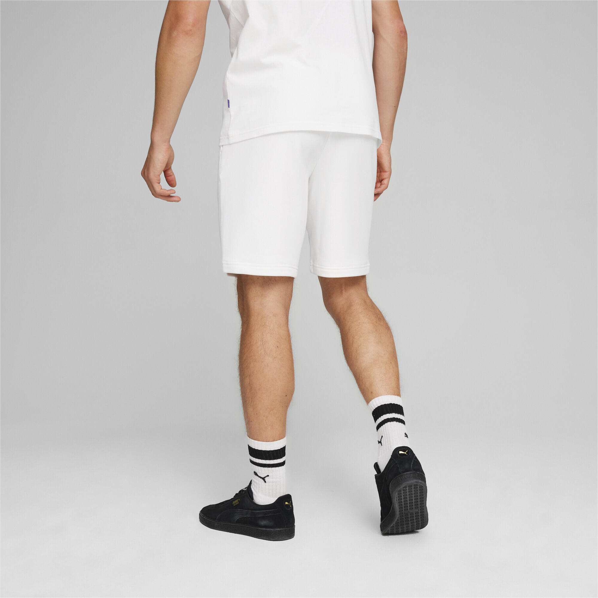Shorts ESS+ LOVE WINS da uomo PUMA White 3/5