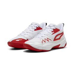Chaussures de basketball Genetics PUMA White For All Time Red