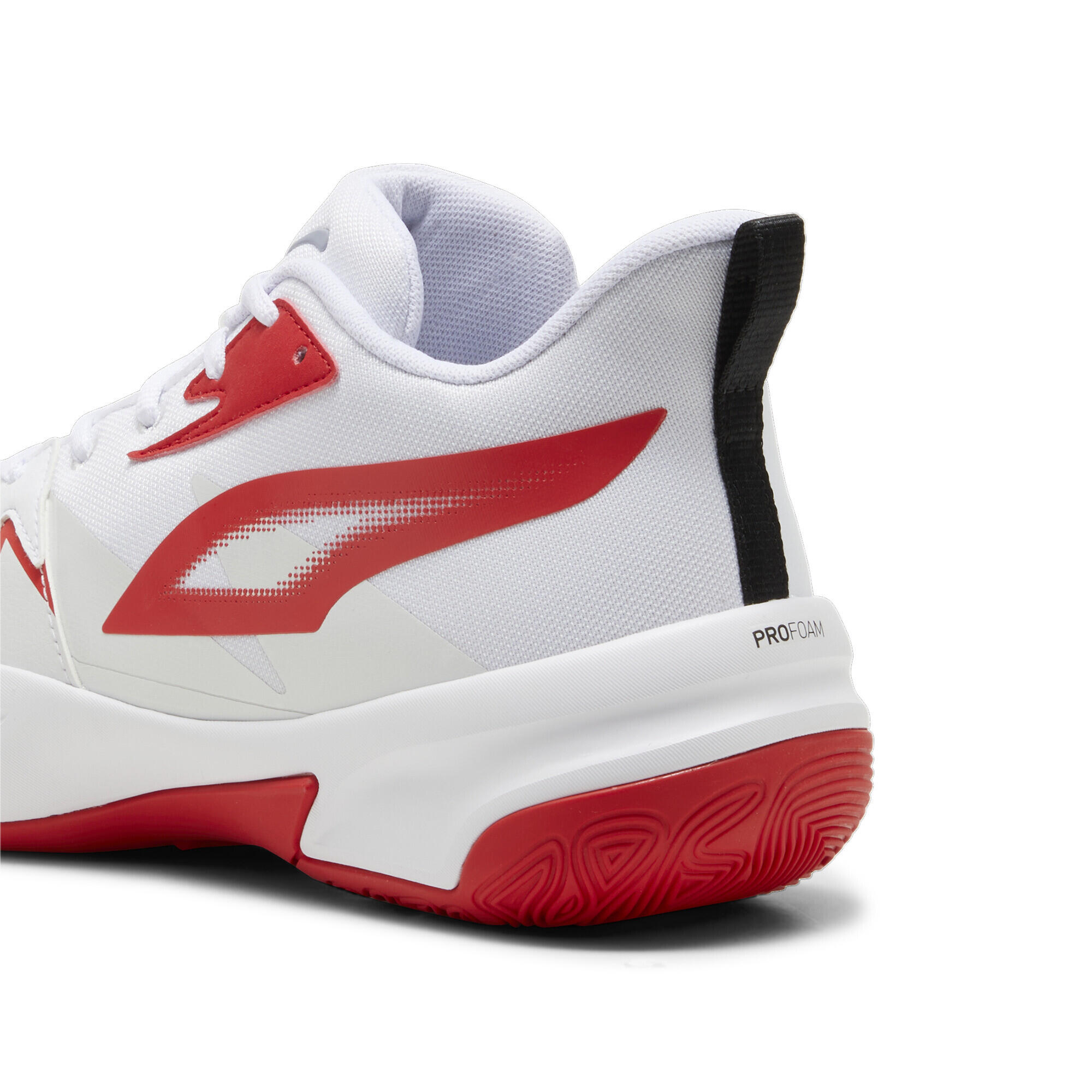 Genetics Basketballschuhe Erwachsene PUMA White For All Time Red 2/6