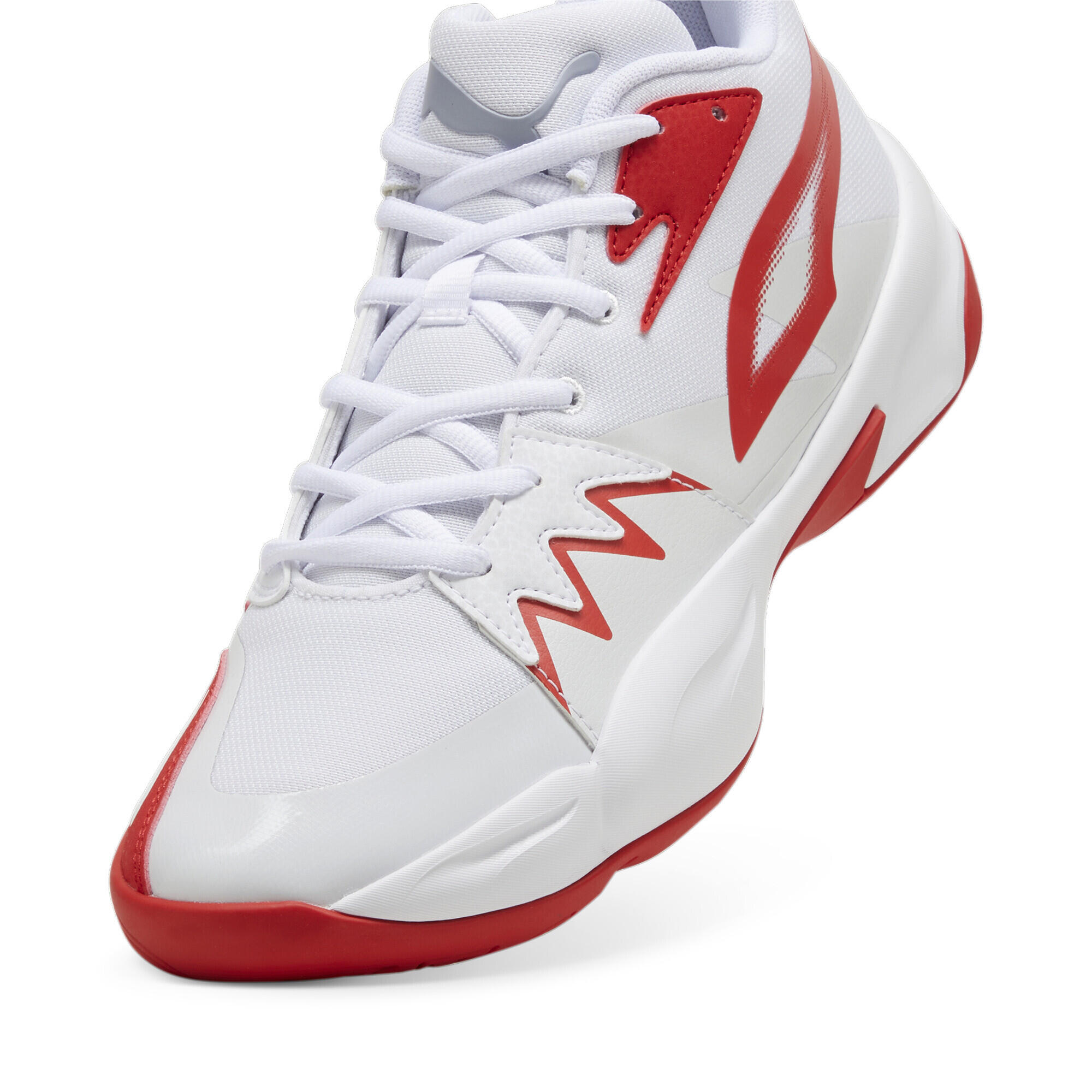 Genetics Basketballschuhe Erwachsene PUMA White For All Time Red 6/6