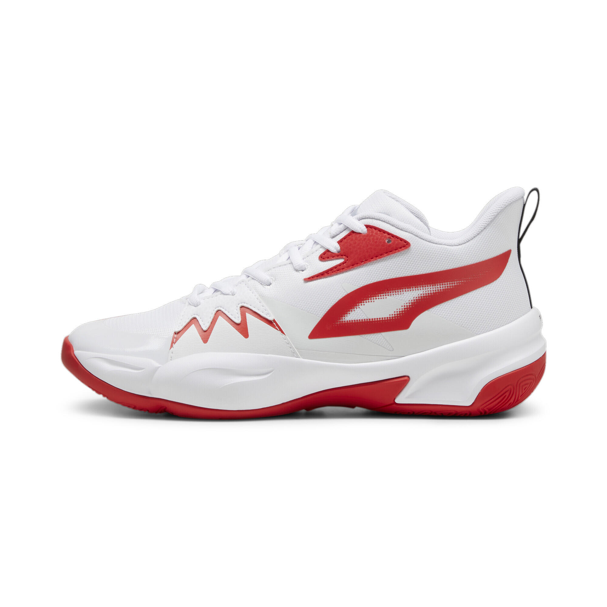 Genetics Basketballschuhe Erwachsene PUMA White For All Time Red 3/6