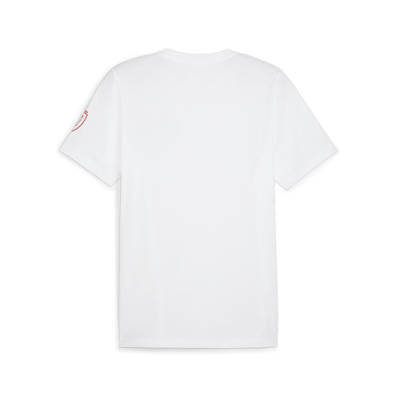 T-shirt Repubblica Ceca Ftblicons da uomo PUMA White For All Time Red
