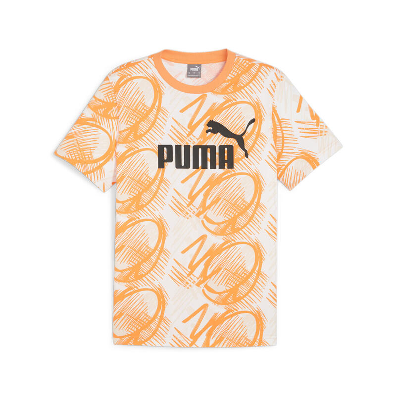 PUMA POWER T-Shirt Herren PUMA Clementine Orange