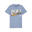 ESS+ MID 90s T-shirt met print voor jongens PUMA Zen Blue