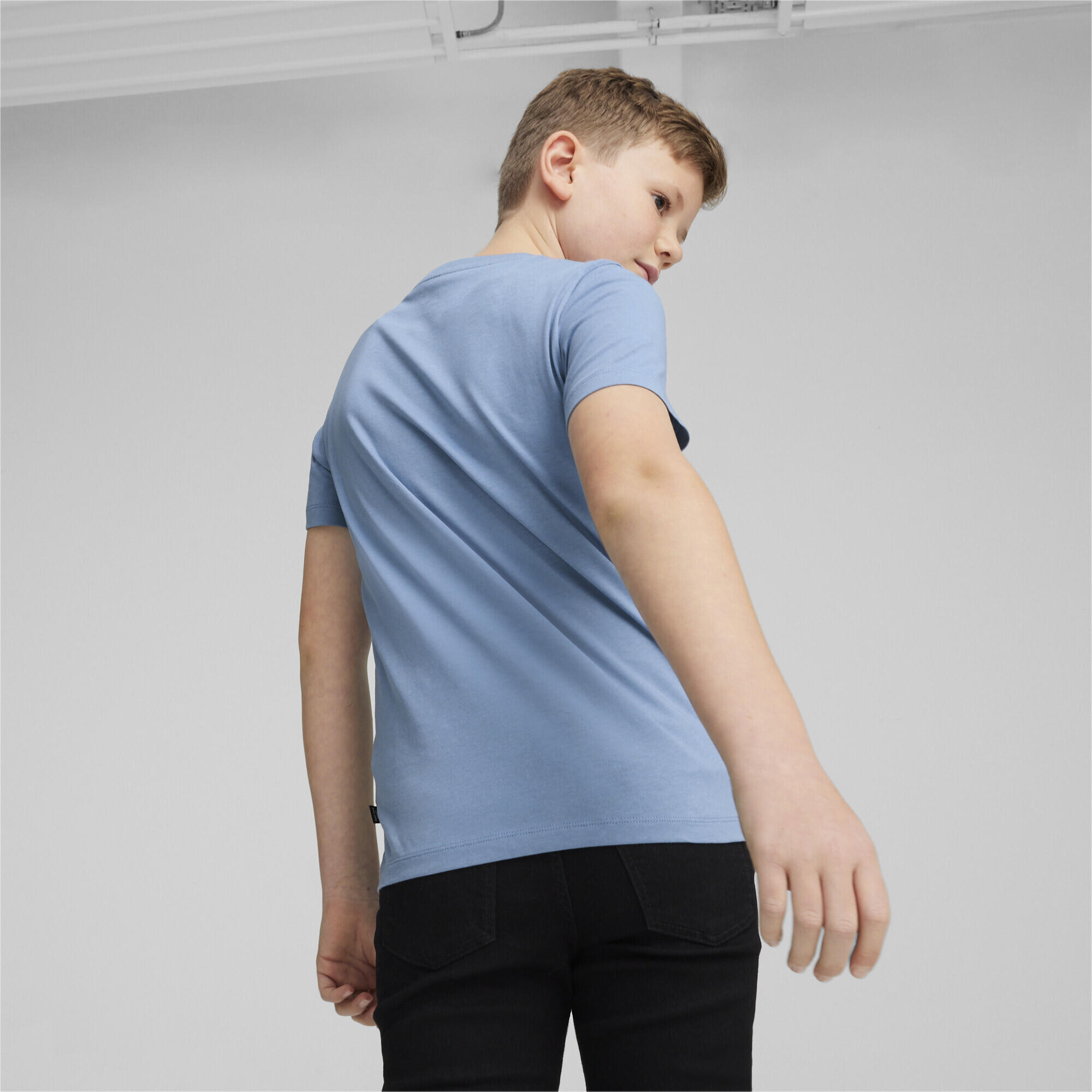 Camiseta gráfica ESS+ MID 90s Niño PUMA Zen Blue 3/5