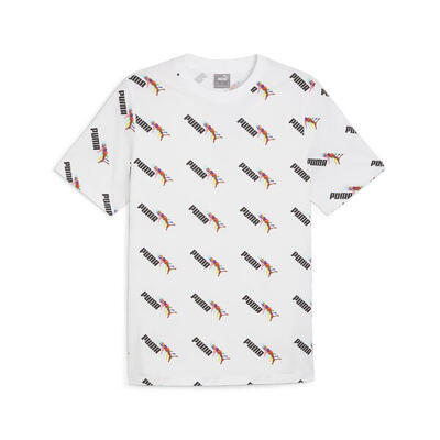 Ess+ love wins t-shirt voor heren puma white