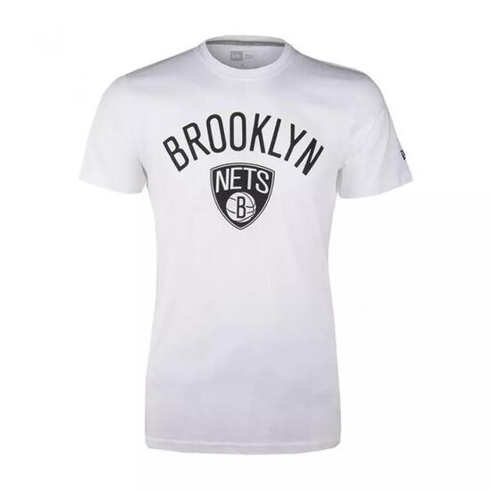 Weißes T-shirt Brooklyn Nets